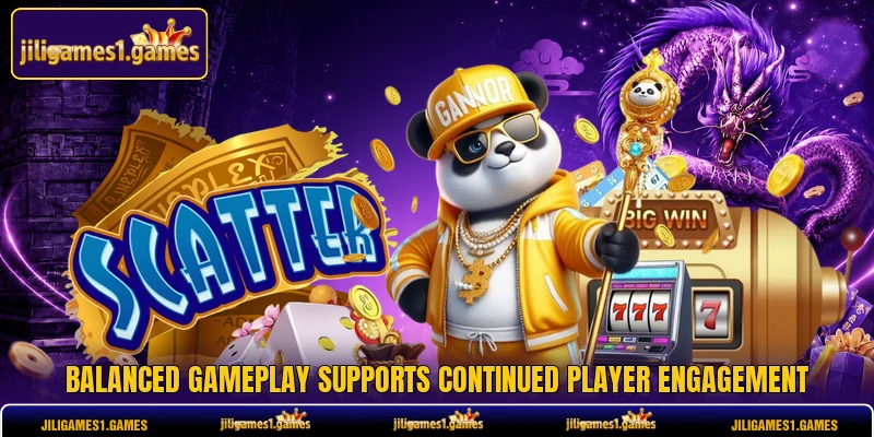 Balanced gameplay supports continued player engagement