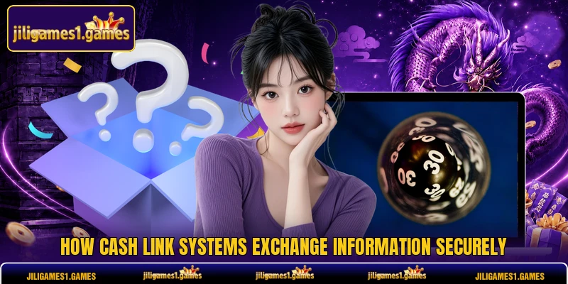 How cash link systems exchange information securely