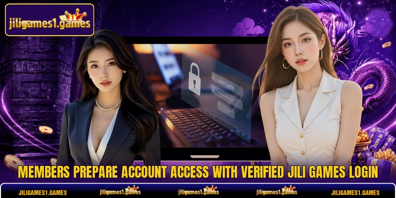 Members prepare account access with verified JILI Games login