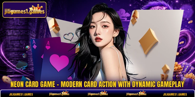 Neon Card Game - Modern Card Action With Dynamic Gameplay