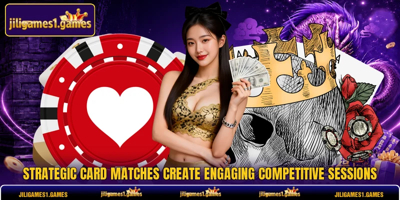 Strategic card matches create engaging competitive sessions