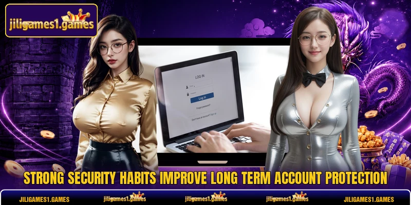 Strong security habits improve long term account protection