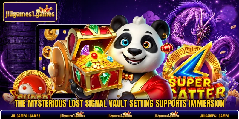 The mysterious Lost Signal Vault setting supports immersion