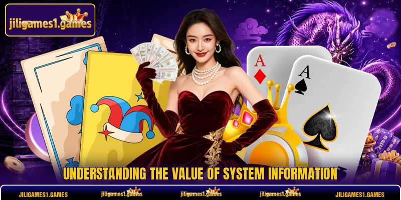 Understanding the value of system information
